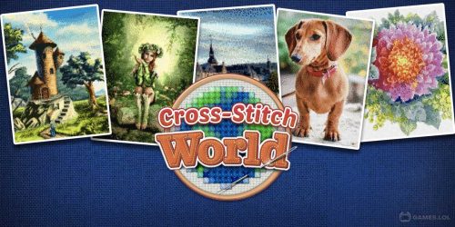 Play Cross-Stitch World on PC