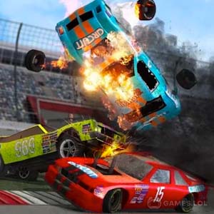 Mad Cars: Racing & Crash 🕹️ Play on CrazyGames