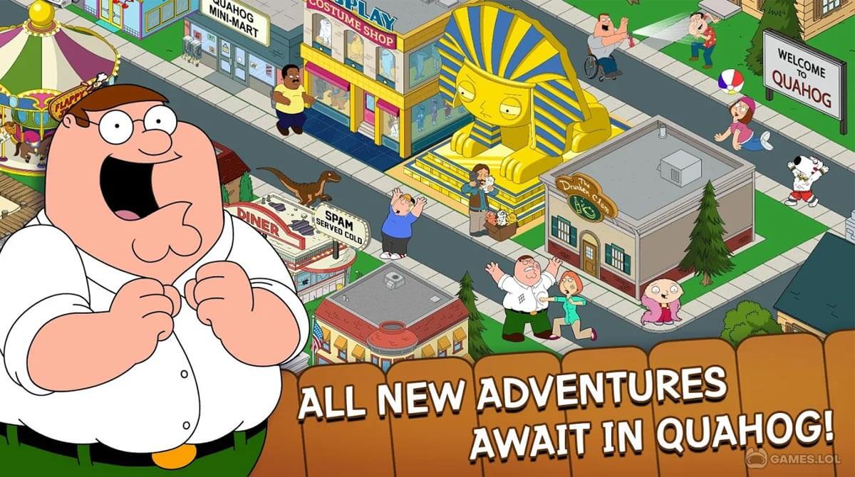 Family Guy The Quest for Stuff 1 Family Guy Game Download