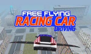 Play Free Flying Racing Car Driving on PC