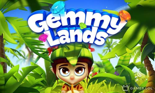 Play Gemmy Lands – Match 3 Games on PC