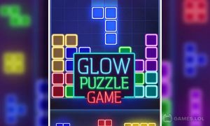 Play Glow Block Puzzle on PC