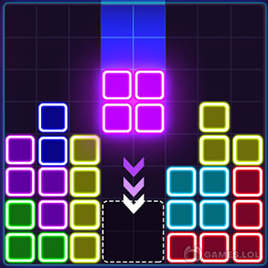 Play Glow Block Puzzle on PC