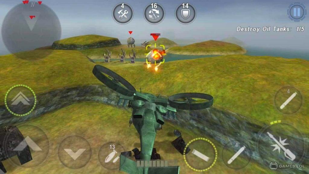 gunship battle gameplay on pc