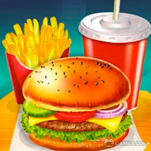 Play Happy Kids Meal Maker – Burger Cooking Game on PC