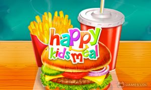 Play Happy Kids Meal Maker – Burger Cooking Game on PC
