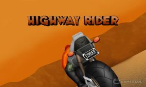 Play Highway Rider Motorcycle Racer on PC