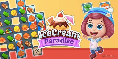 Play Ice Cream Paradise: Match 3 on PC
