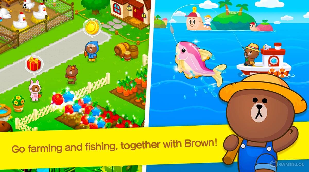 line brown farm download PC free