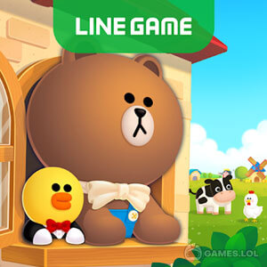 Play LINE BROWN FARM on PC