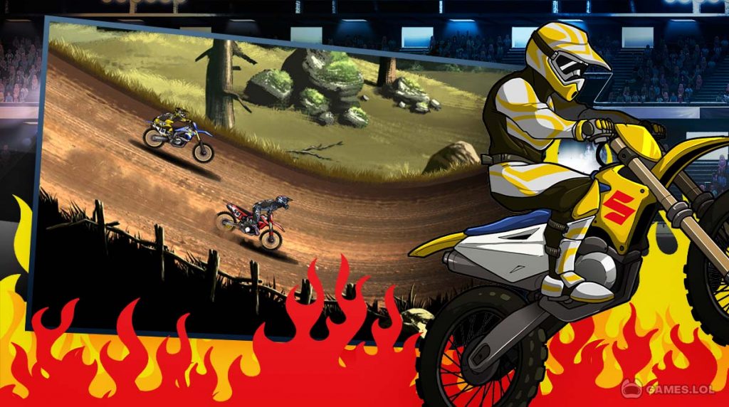 Crazy 2 Player Moto Racing - Free Play & No Download