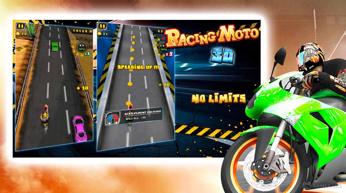 racing moto 3D for pc