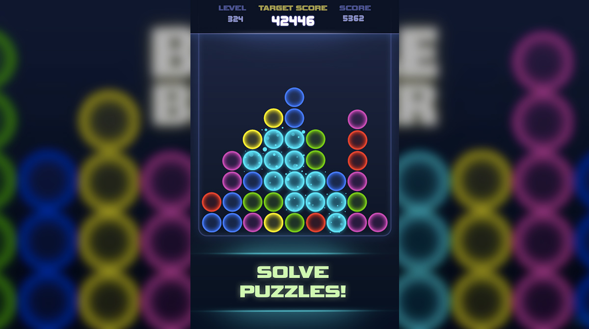 scifi bubble breaker solve puzzles