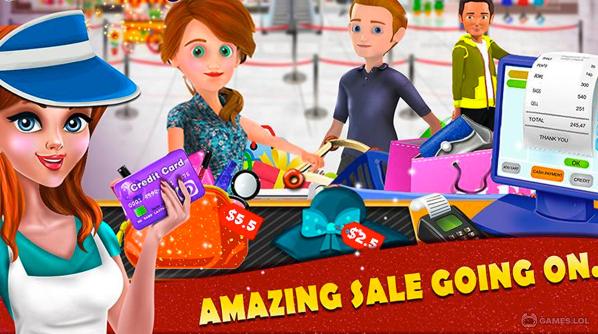 shopping mall cashier free download