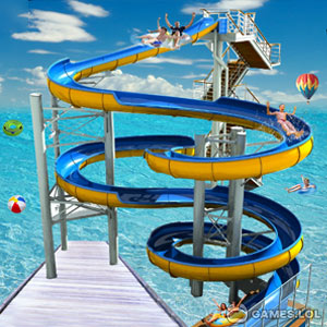 Play Water Slide Adventure Game on PC