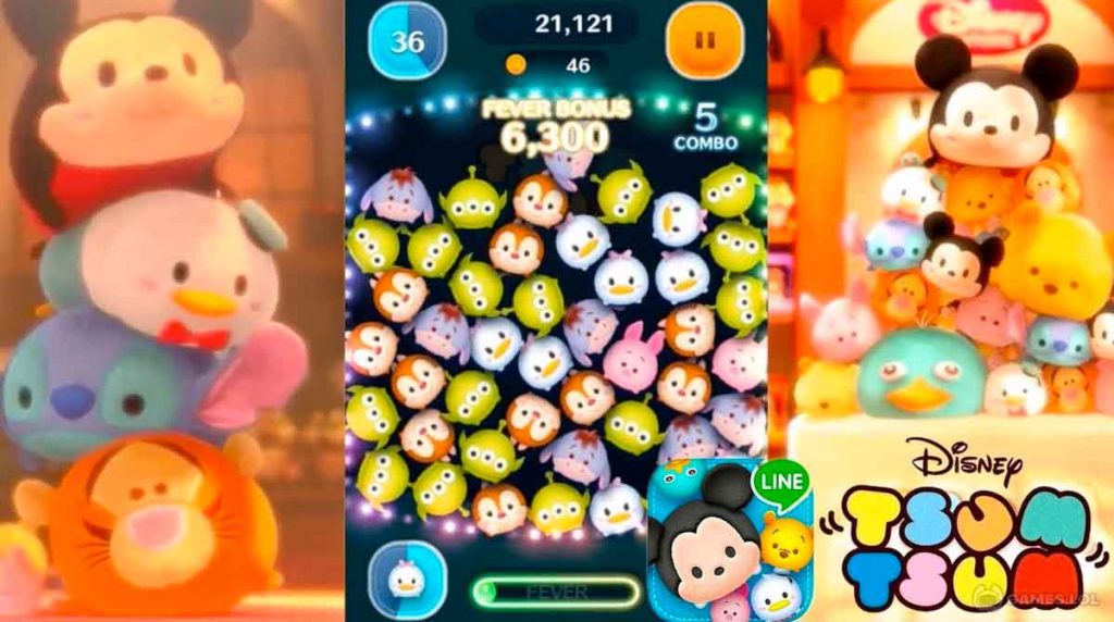 tsum tsum line game