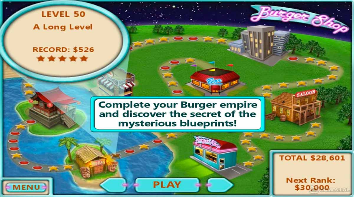 burger shop download full version