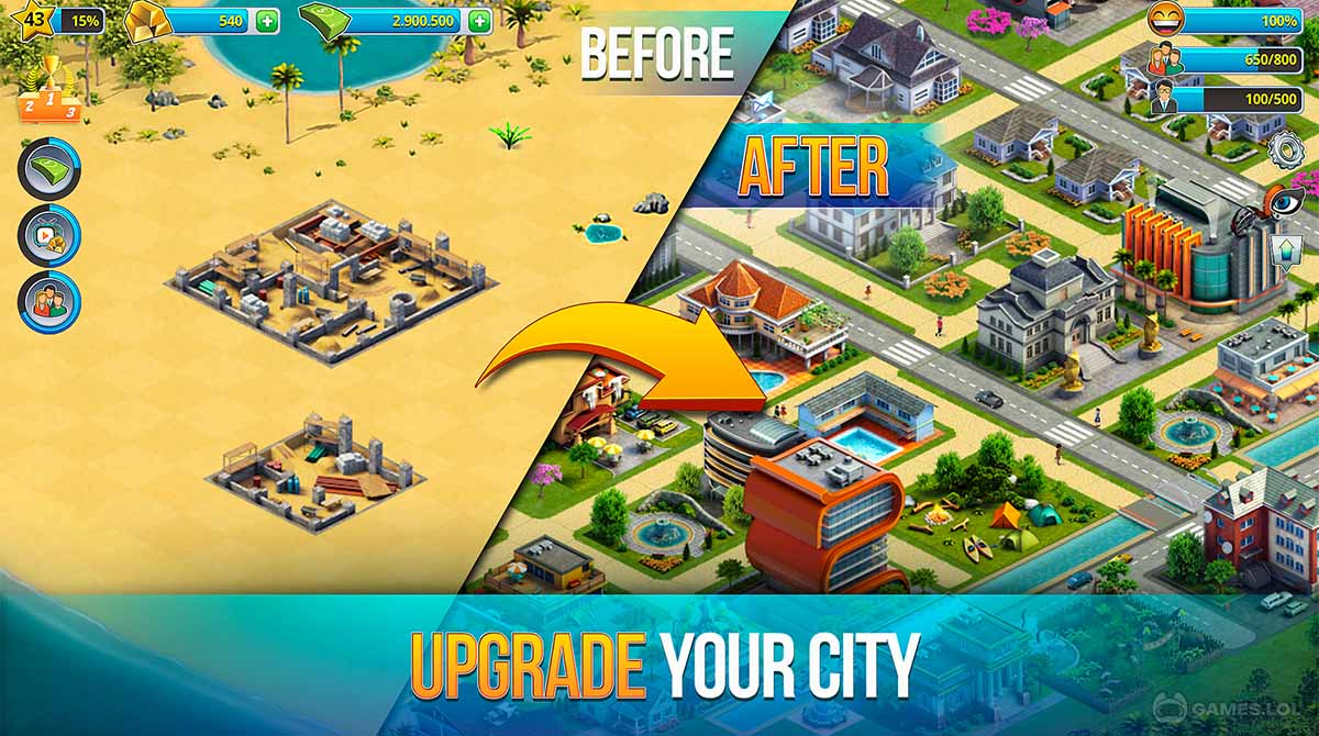 city island3 gameplay on pc