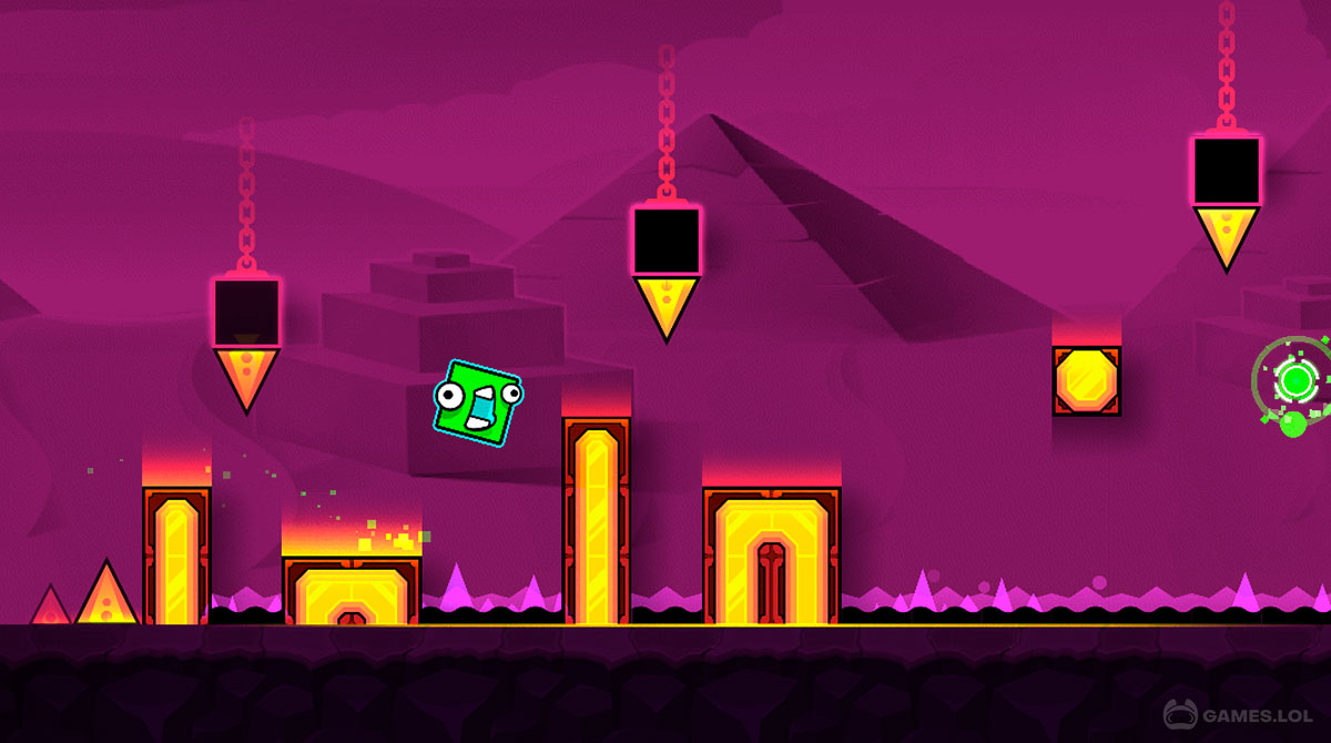 geometry dash gameplay on pc