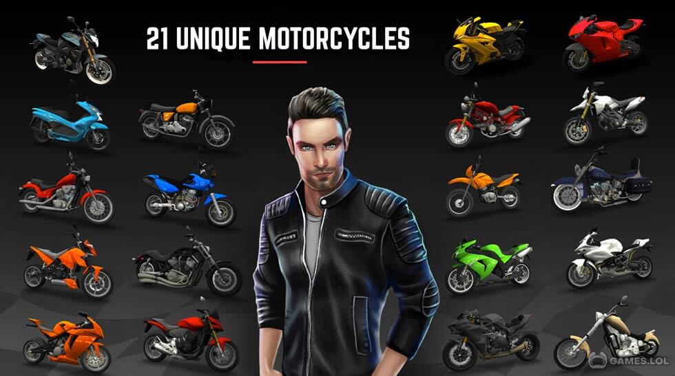 racing fever moto download PC free