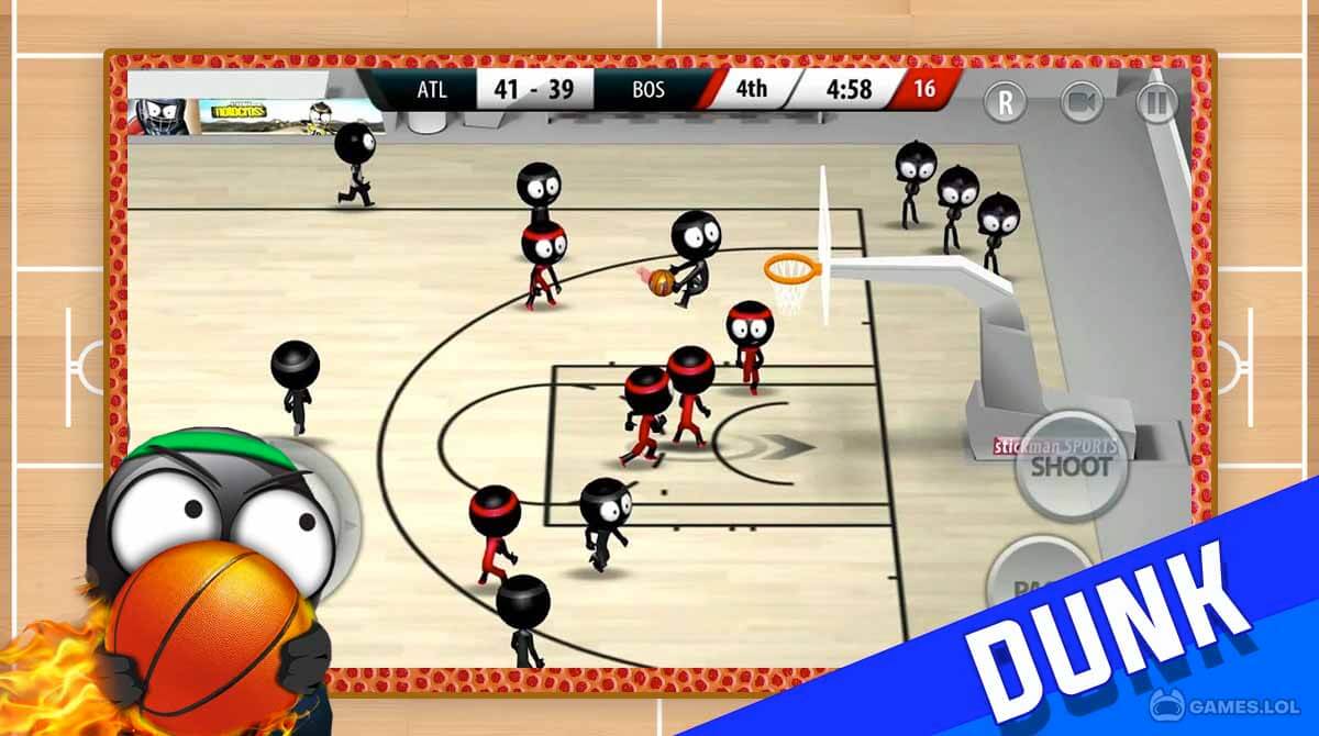 stickman basketball games