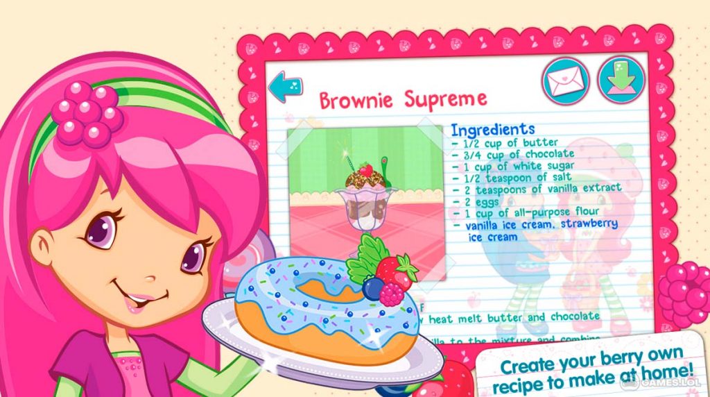 Jogo Strawberry Shortcake Bake Shop no Jogos 360