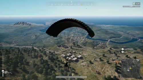 PUBG Landing approach