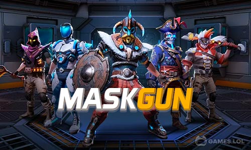 Play MaskGun: FPS Shooting Gun Game on PC