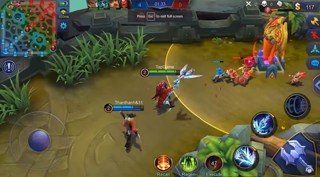 mobile legends gameplay