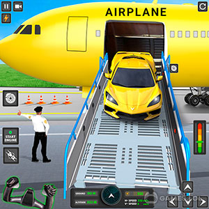 airplane pilot car on pc