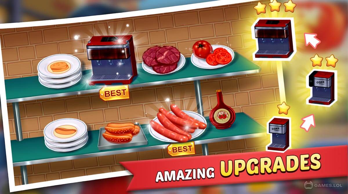 kitchen craze food chef download PC free