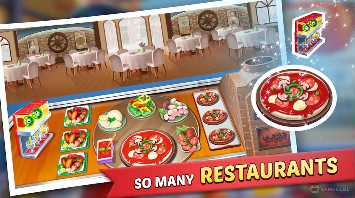 kitchen craze food chef download PC