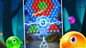 Bubble Shooter Legend Fun Game On Cell Phone 