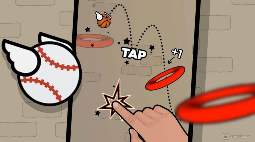 Flappy Dunk - Online Game - Play for Free