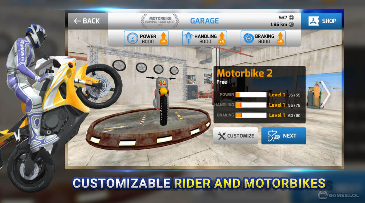 motorbike driving simulator for pc 1