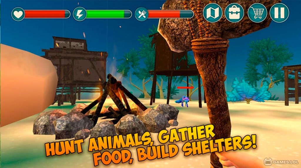 Tropical Island Survival 3D - Desktop Game Download for PC
