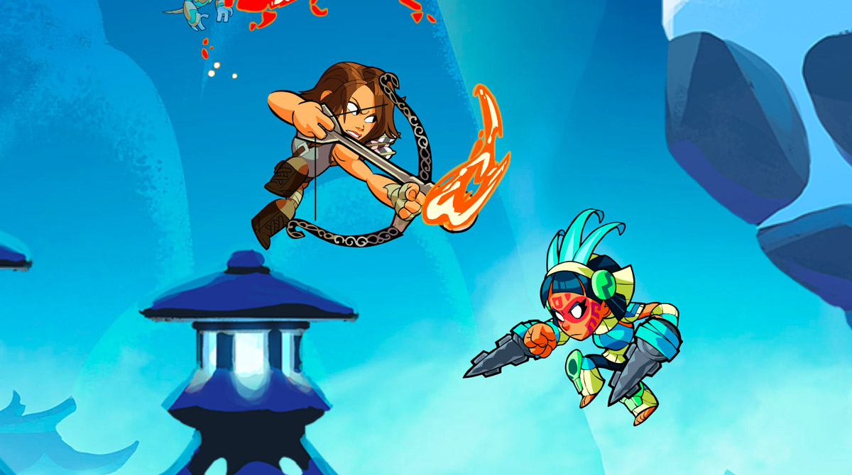 brawlhalla lara crofts burning arrow