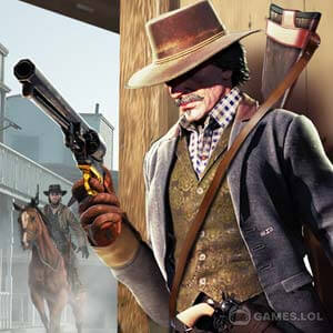 Play Cowboy Gun War on PC