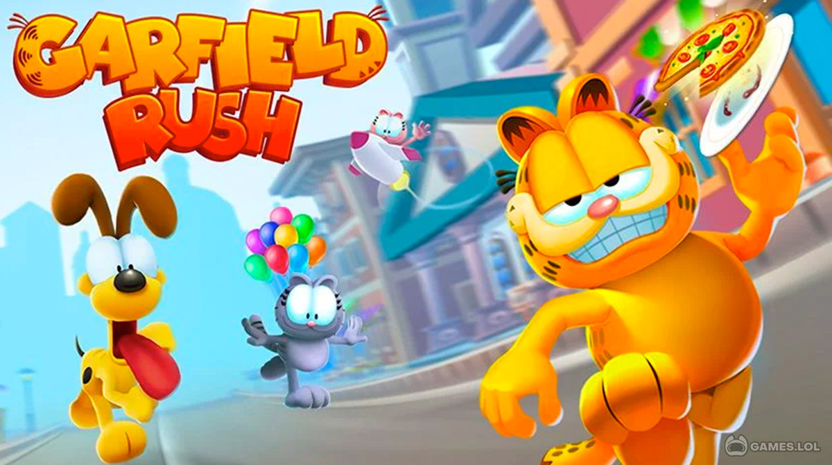 garfield rush free download