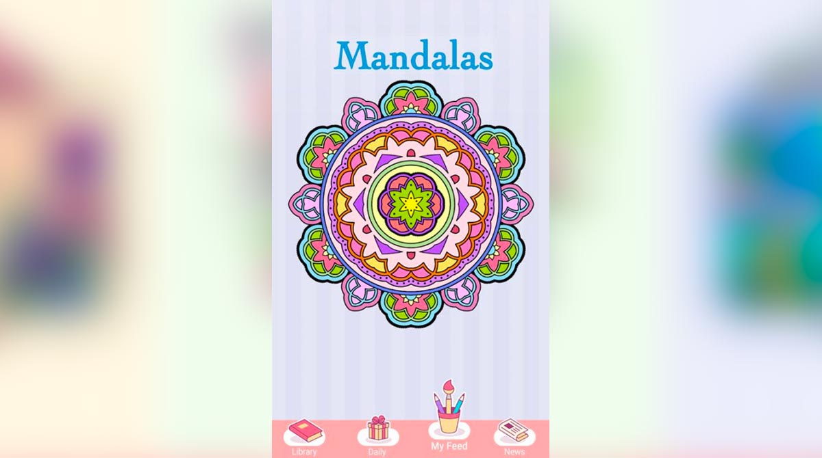 new coloring book colorful mandalas