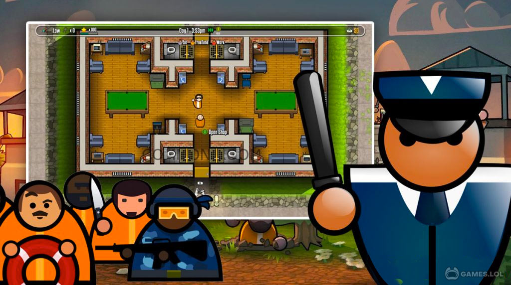 prison architect mobile download full version