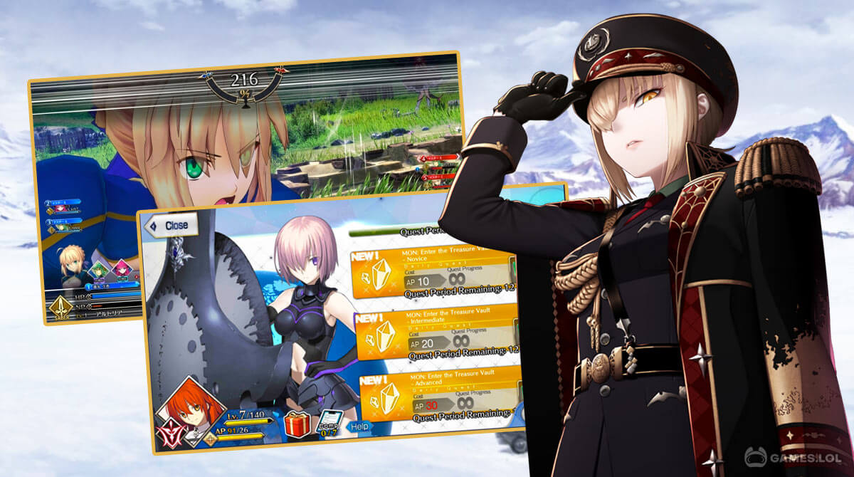 fate grand order download free 1