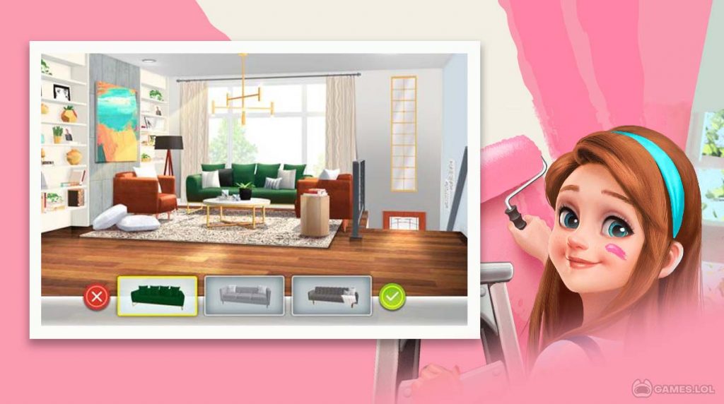 My Home - Design Dreams - Home Makeover and Interior Design Game