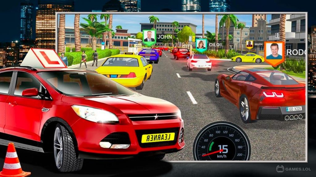 Driving School Simulator game offline or online ? 