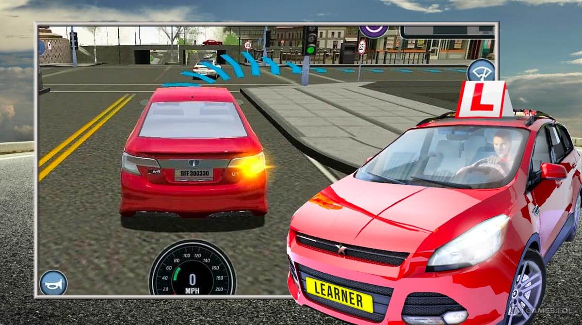 car driving school download full version