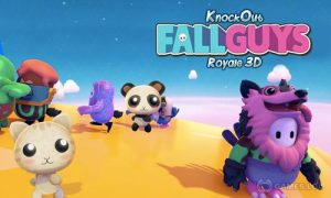 Play Knockout Fall Guys Royale 3D: Human Knock Over on PC