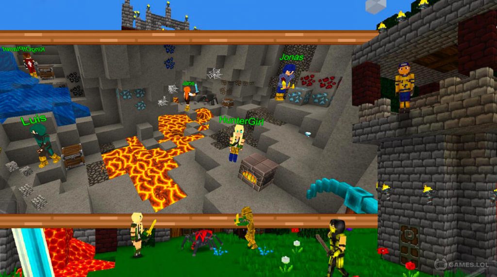 Download and play Planet Craft: Mine Block Craft on PC & Mac