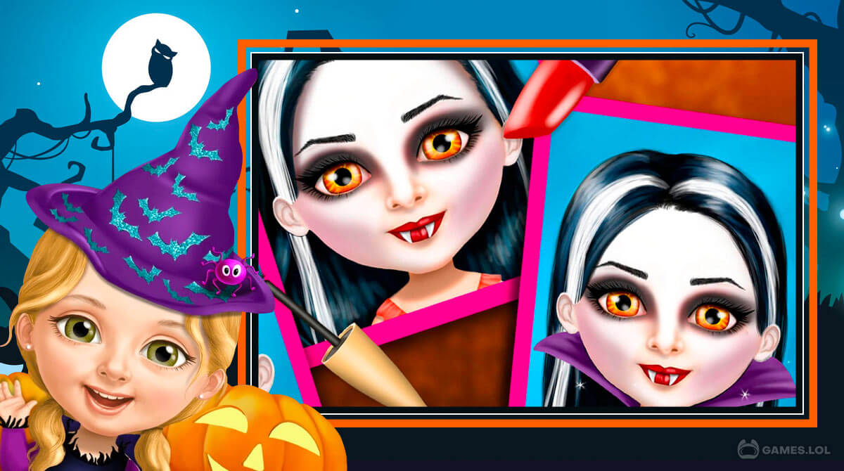 Sweet Baby Girl Halloween Fun: Free Download on PC