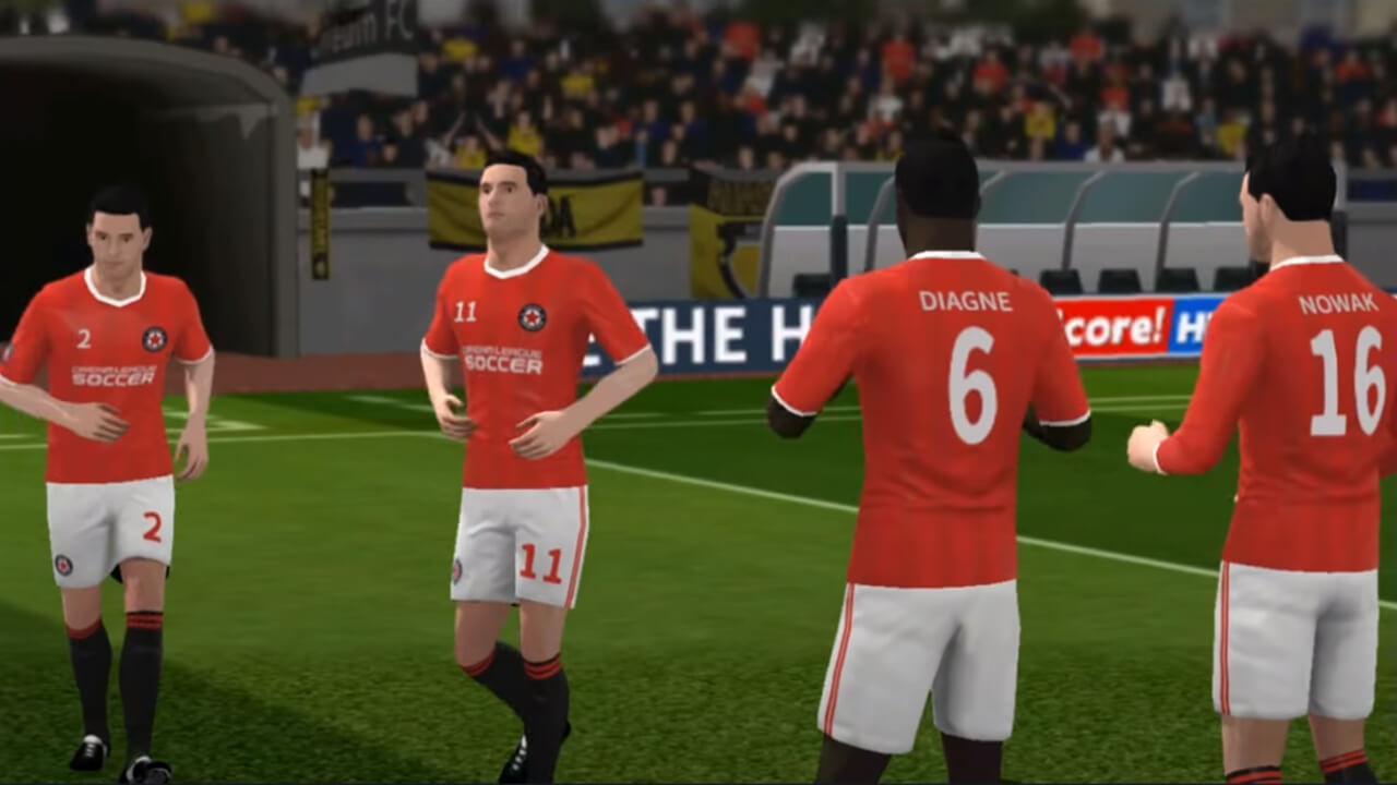 Dream League Soccer 2019 entrance