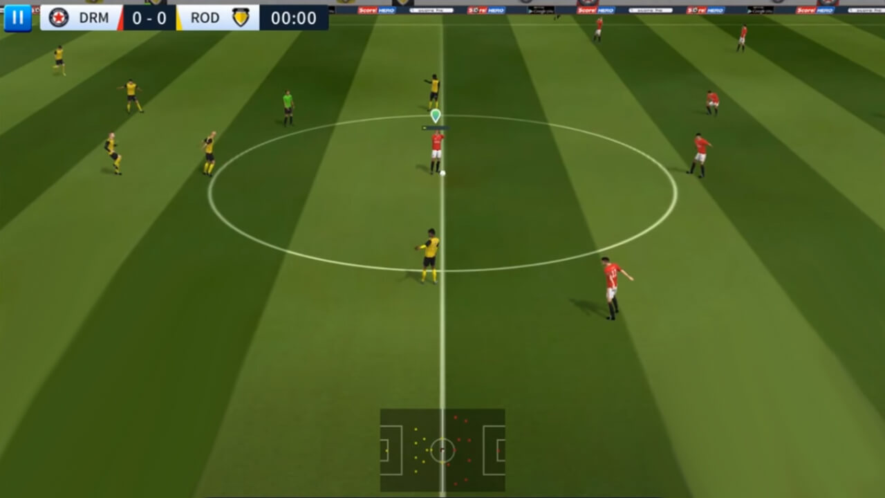 Dream League Soccer 2019 field